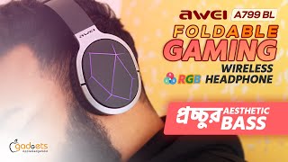 Awei  A799 Bl - গেমারদের জন্য Affordable Wireless Headphone | বাংলা রিভিউ | Apple Gadgets