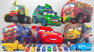 Disney Pixar Cars Unboxing Review | Lightning McQueen, MAN TRUCK ZOMBIE Eater Cars, Mack, Doc Hudson