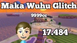 Mario Kart 7 Maka Wuhu Glitch In 17.484 Seconds (9999cc)