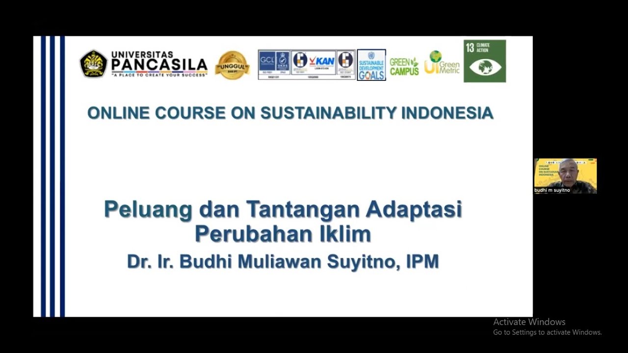 Online Course On Sustainability Indonesia : Peluang Dan Tantangan ...