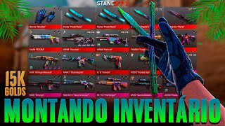 MONTANDO INVENTÁRIO de 15K GOLDS * esse foi o mais lindo 😍 * STANDOFF 2 ‹ P7GOD ›