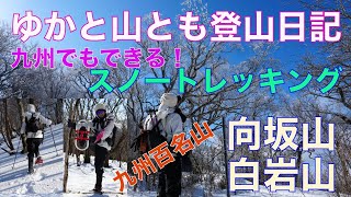 【雪と霧氷の九州脊梁 向坂山・白岩山（九州百名山）】九州でもできる！スノートレッキング@ゆかと山とも登山日記