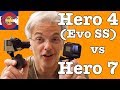 GoPro 7 Black vs GoPro 4 Black with EVO SS Gimbal | First Look