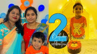 Birthday celebration  vlog /మా మరిది గారి బాబు birthday vlog / Sitarama Telugu vlogs