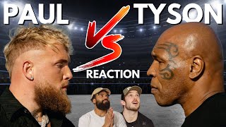 MIKE TYSON vs JAKE PAUL LIVE REACTION!