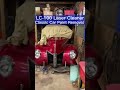 classic car rust paint removal with sfx lc 100 portable laser cleaning machine