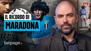 Roberto Saviano racconta Diego Maradona. E la "vera" tomba di D10S ai Quartieri Spagnoli