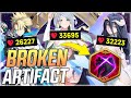 ALBEDO IS MID but HER ARTIFACT IS BROKEN!! (3F ARTIFACT) - Epic Seven