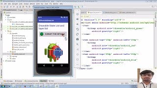 50 Android app development tutorial for beginners using Android studio | Resources Drawable