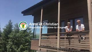 Anne et Christian, Gîte "Le Refuge de Montgesin" à Aime-la-Plagne
