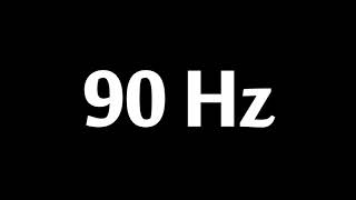 90 Hz Test Tone 1 Hour