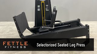 24413 -- Fettle Fitness Selectorized Seated Leg Press