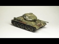 ZVEZDA T-34/85 1:72 Model build