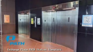 Schindler Hydraulic Elevators at Exchange Place PATH Station, Jersey City, NJ.