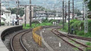 JR東海道線 185系 特急踊り子116号 真鶴駅 通過①