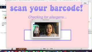 Free Of Food Allergy Detector //  Carnegie Mellon 15-112 Term Project