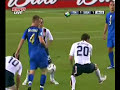 de rossi sending off vs usa