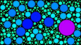 Processing: circle packing by inflation (code included)