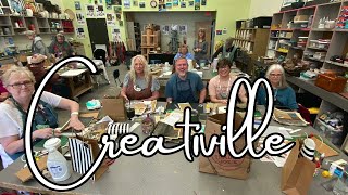 Creativille Mixed Media Art Retreat in Northwest Arkansas April 11-13, 2025