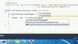 Save Image to SQL SERVER using c# avi YouTube