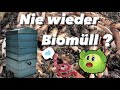 Nie wieder BIOMÜLL 🪱 mit der Wurmfarm/Wurmkiste