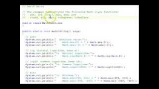 Java Math Functions
