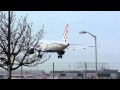 Croatia Airlines Airbus 320 9A-CTJ Landing London Heathrow 27L