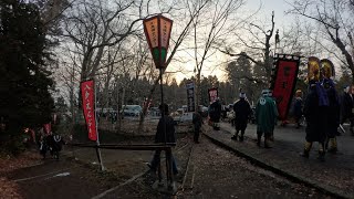 八戸えんぶり行ってみた（長者山新羅神社.奉納前）20250217