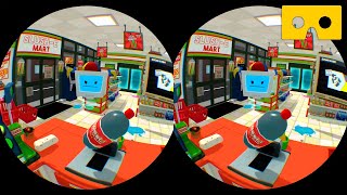 Job Simulator: Store Clerk & Auto Mechanic  [PS VR] - VR SBS 3D Video