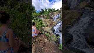 Enorme cascada escondida en Naguabo. Puerto Rico.  Que hermosa isla #puertorico #boricua