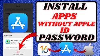 How to Download Apps Without Apple ID Password|Download apps Without Apple ID   Password on Ipad