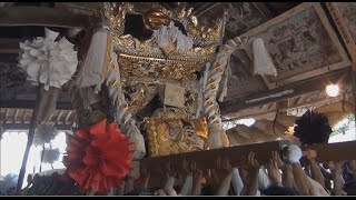 2014 荒川神社 町坪 拝殿練り