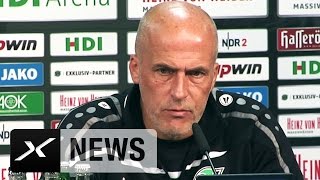 Michael Frontzeck froh: "Endlich ein Erfolgserlebnis" | Hannover 96 - Werder Bremen 1:0