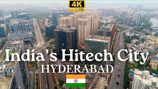 Fastest Growing City in India - Hyderabad | Hitech City | Cinematic Drone Shot | Watch in 4K