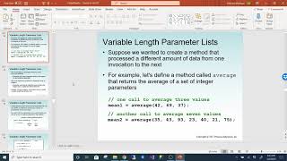 Java 2, Spring 2020 - Chapter 8 Part 2