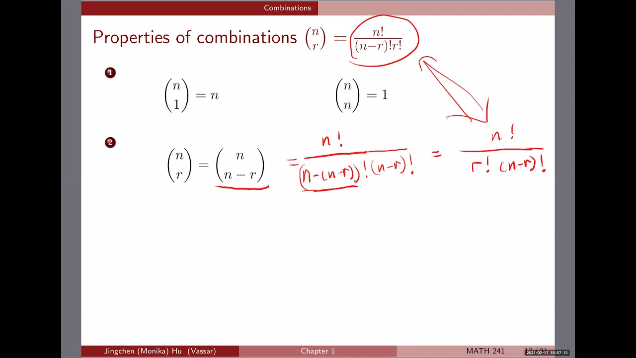 Explanation Of Combinations Formula At Amy Ammerman Blog