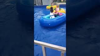 Bumper Boats at Paperfest 2022