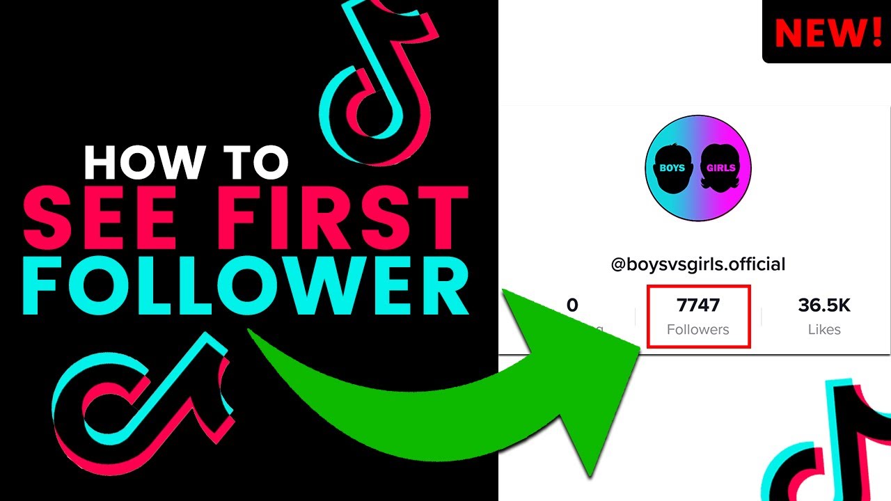 How To See Your First TikTok Follower | See Exactly When Someone ...