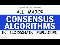 All Major Blockchain Consensus Algorithms Explained | Consensus Mechanism in Blockchain