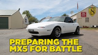 Preparing the Mazda for Battle