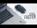 How to Scroll Faster on Magic Mouse (tutorial)
