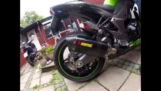 Kawasaki z1000sx exhaust akrapovic