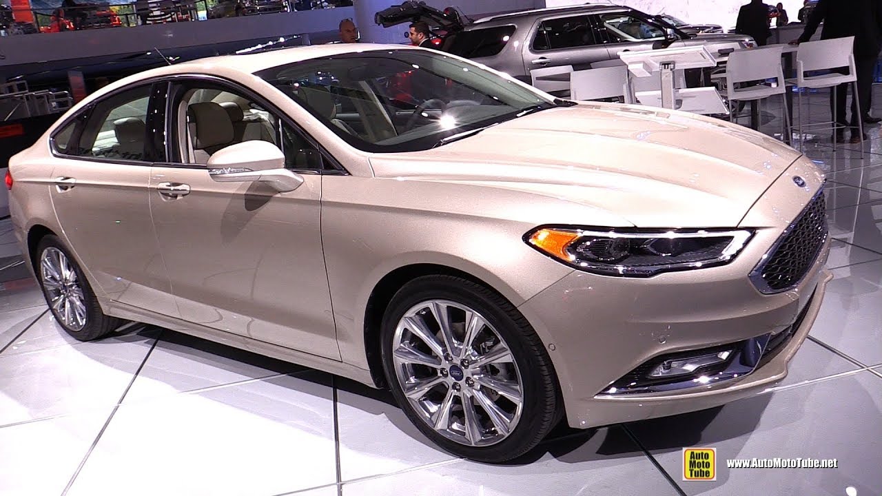 2018 Ford Fusion Platinum Exterior And Interior Walkaround 2018