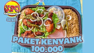 Paket makan rame rame cuma 100K, NASI KEBULI KI LHOO!!! Jajan Panganan Online!!!