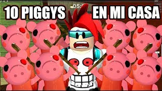 10 Piggy en Mi Casa | Escondite con Piggy | Juegos Roblox en Español