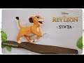 🦁  EL REY LEON DE PAPEL - SIMBA - PAPER CRAFT DIY - PLANTILLAS by REXPAPERS 3/4