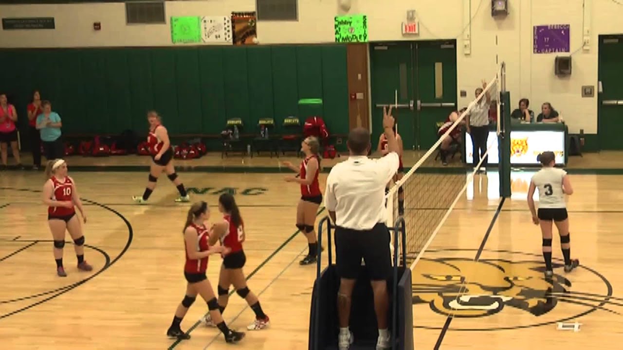 NAC - Saranac Volleyball 9-22-15 - YouTube