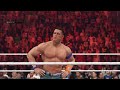 John Cena vs Roman Reigns Monday Night RAW WWE 2K 24 Gameplay