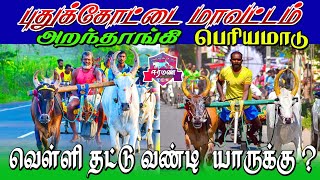 அறந்தாங்கி செக்போஸ்ட் பெரியமாடு பந்தயம்