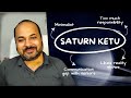 Saturn Ketu conjunction of Reincarnated Karmic Debt and Pending Karma Remedy | A new Perspective